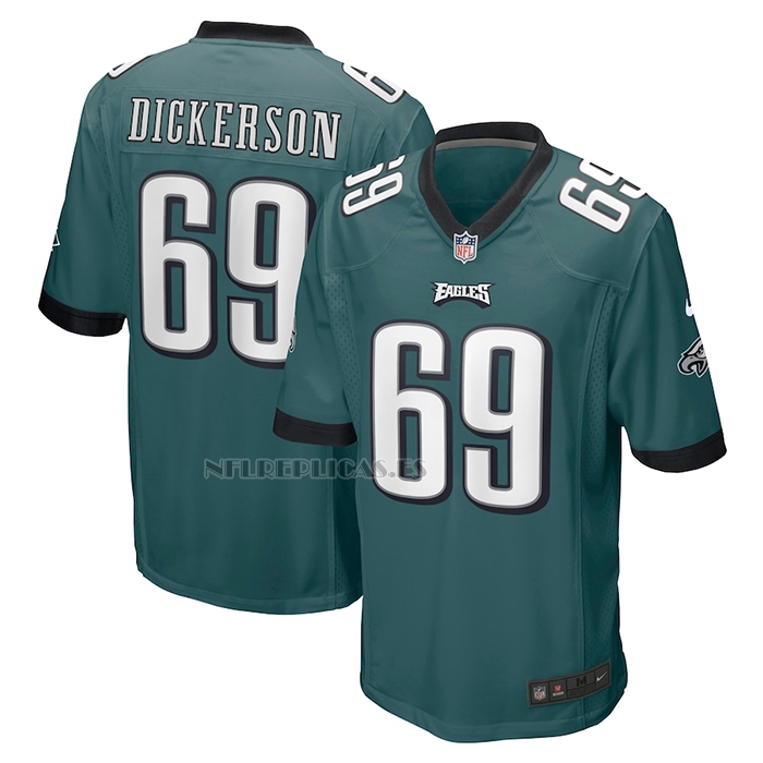 Camiseta NFL Game Philadelphia Eagles Landon Dickerson Verde